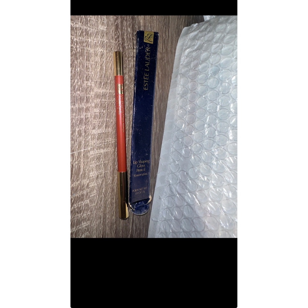 Estee Lauder Lip Shaping Gloss Pencil 06 Sheer Terra Red Brown Crayon Gloss